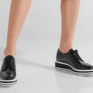 Prada Platform Brogues